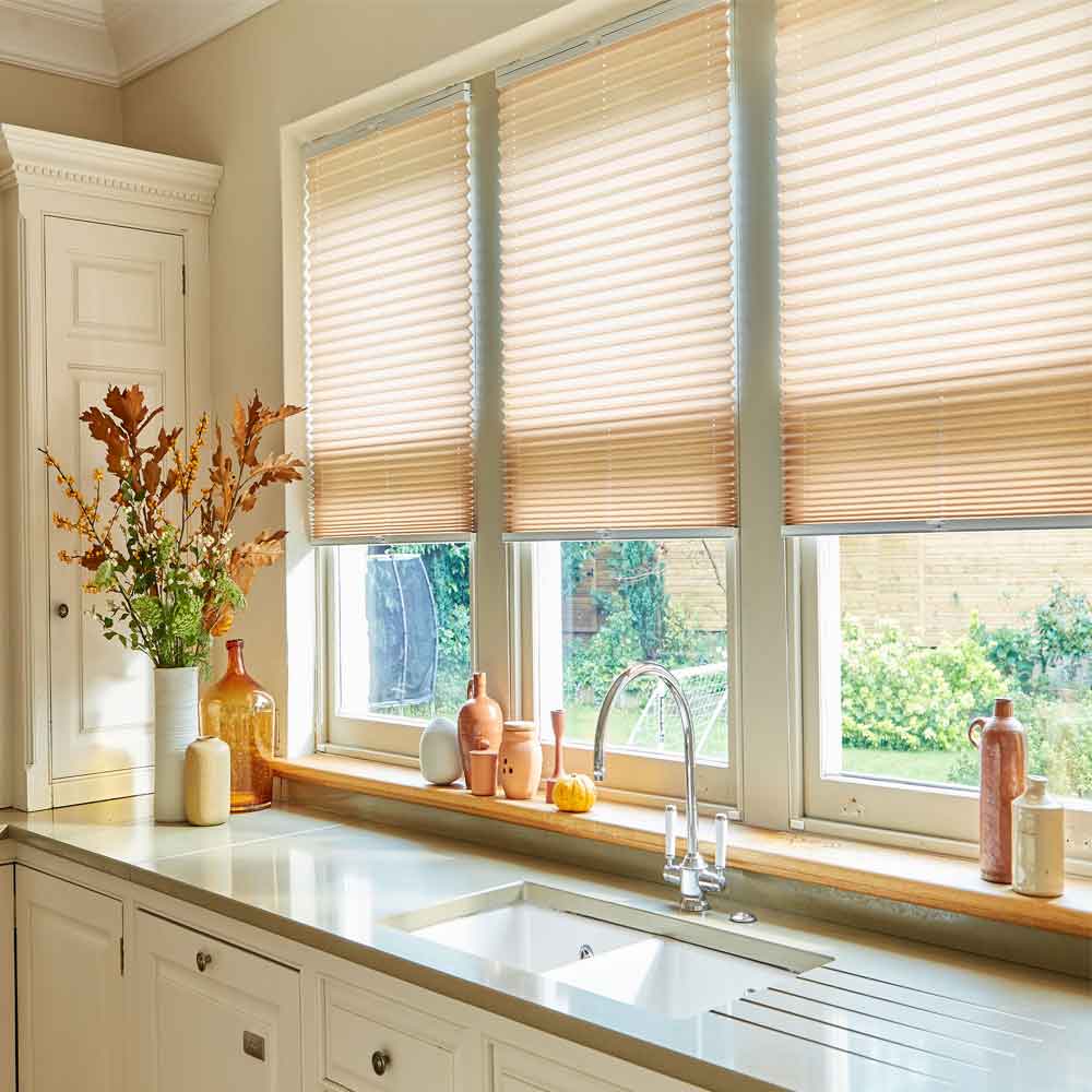 Pleated blinds in Woking