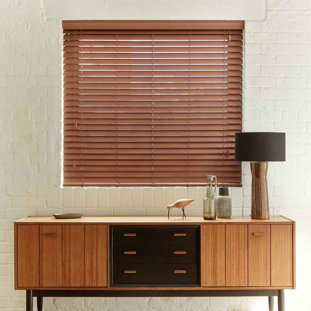 Wooden blinds in Woking